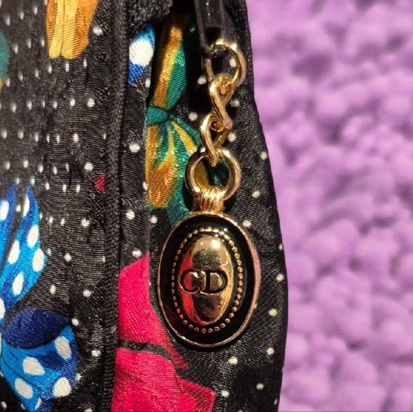 Vintage DIOR Cosmetic Bag. NWOT - Picture 2 of 10